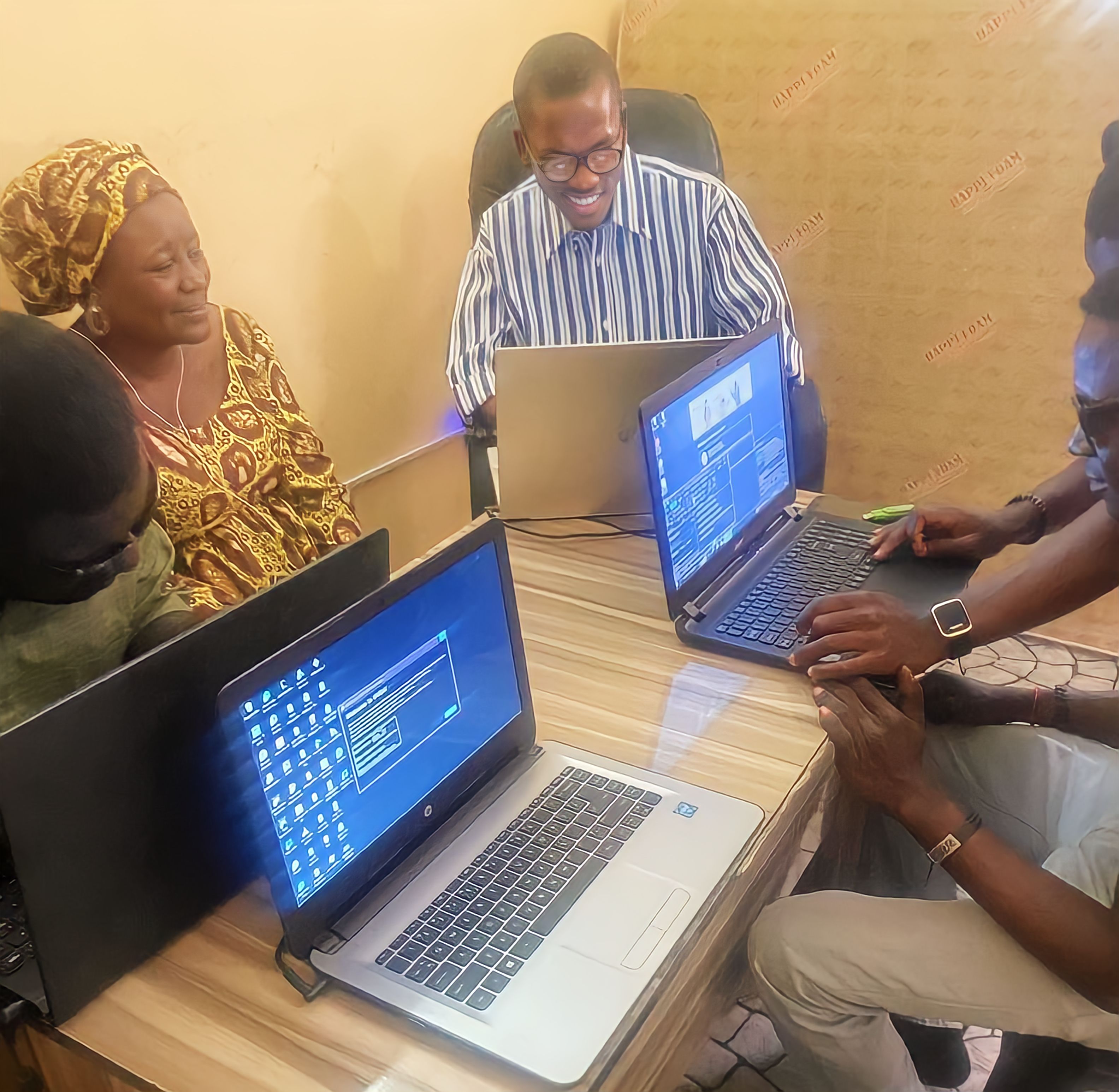Teaching someone computer