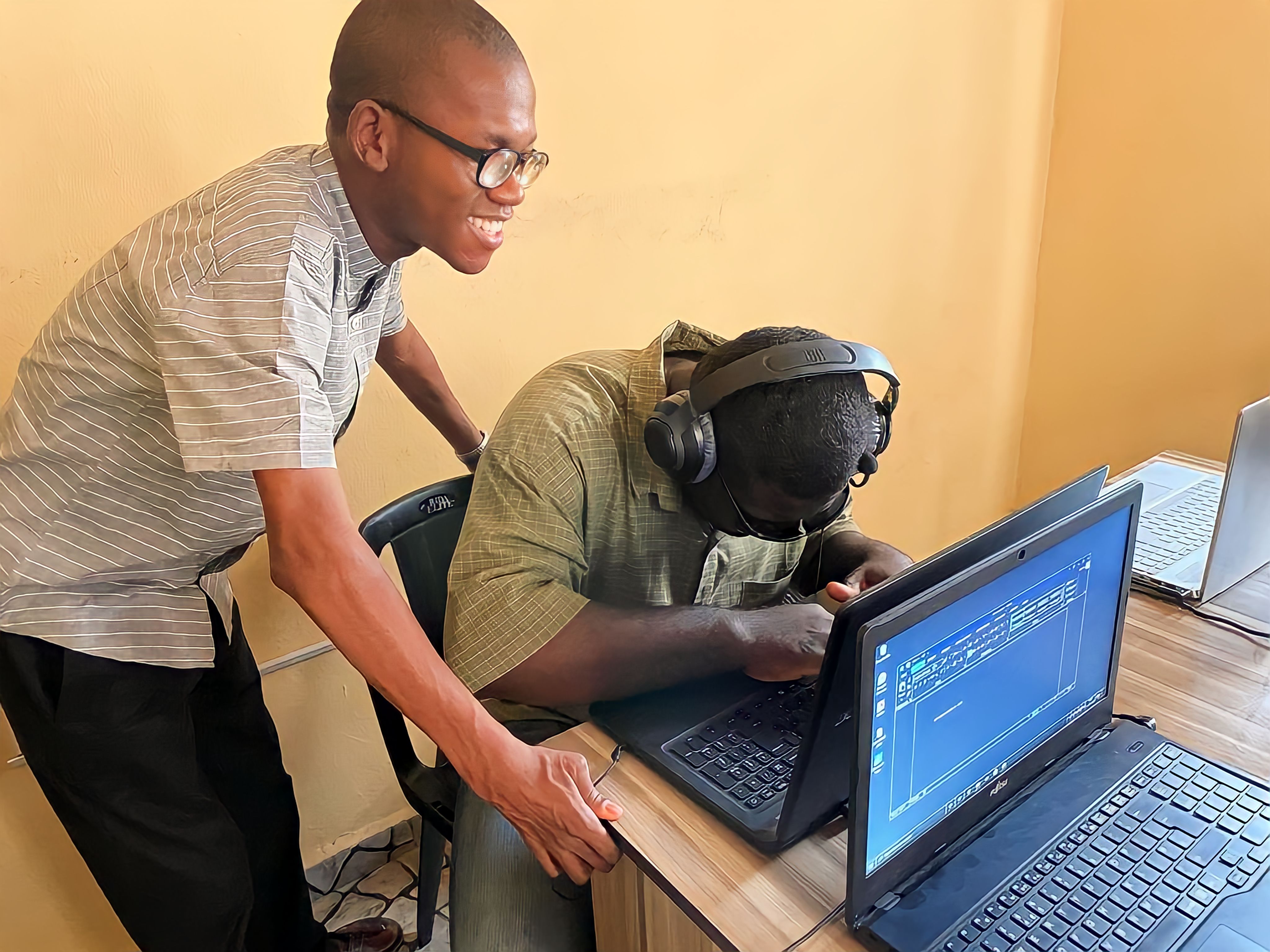 Teaching someone computer